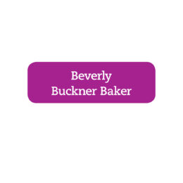 Beverly Buckner Baker 